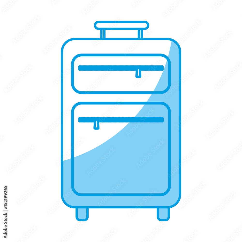travel suitcase icon over white background. vector illustration travel suitcase icon over white background. vector illustration