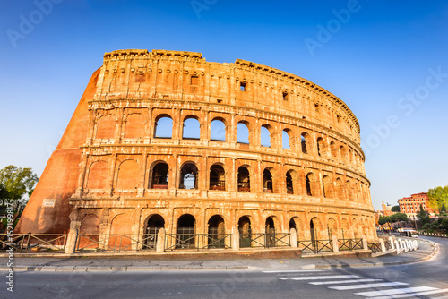 Colosseum  Flavian Amphitheatre in Rome  Italy