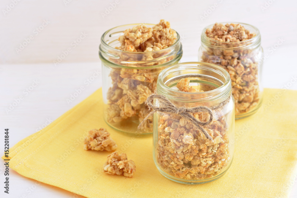 wholegrain oat granola breakfast wholegrain oat granola breakfast