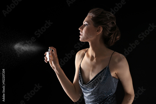 Beautiful young woman with ...