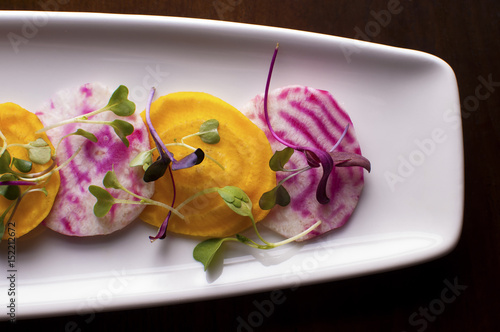 Micro Greens and beets
