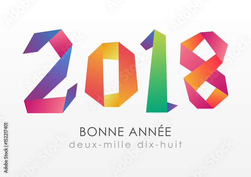 Bonne année 2018