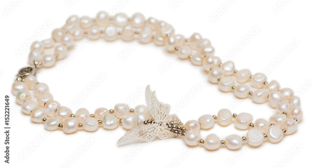 Woman jewellery isolated on white background Woman jewellery isolated on white background