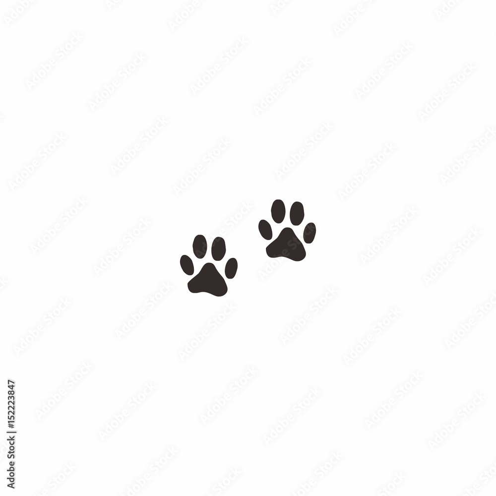 former dog paw logo former dog paw logo