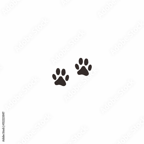 former dog paw logo