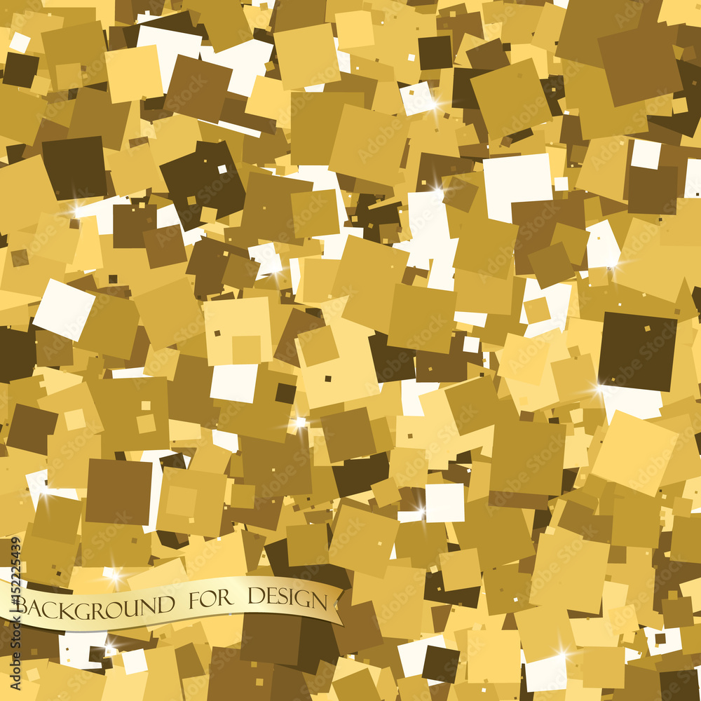 Gold glitter texture. Background for your design. Vector Gold glitter texture. Background for your design. Vector