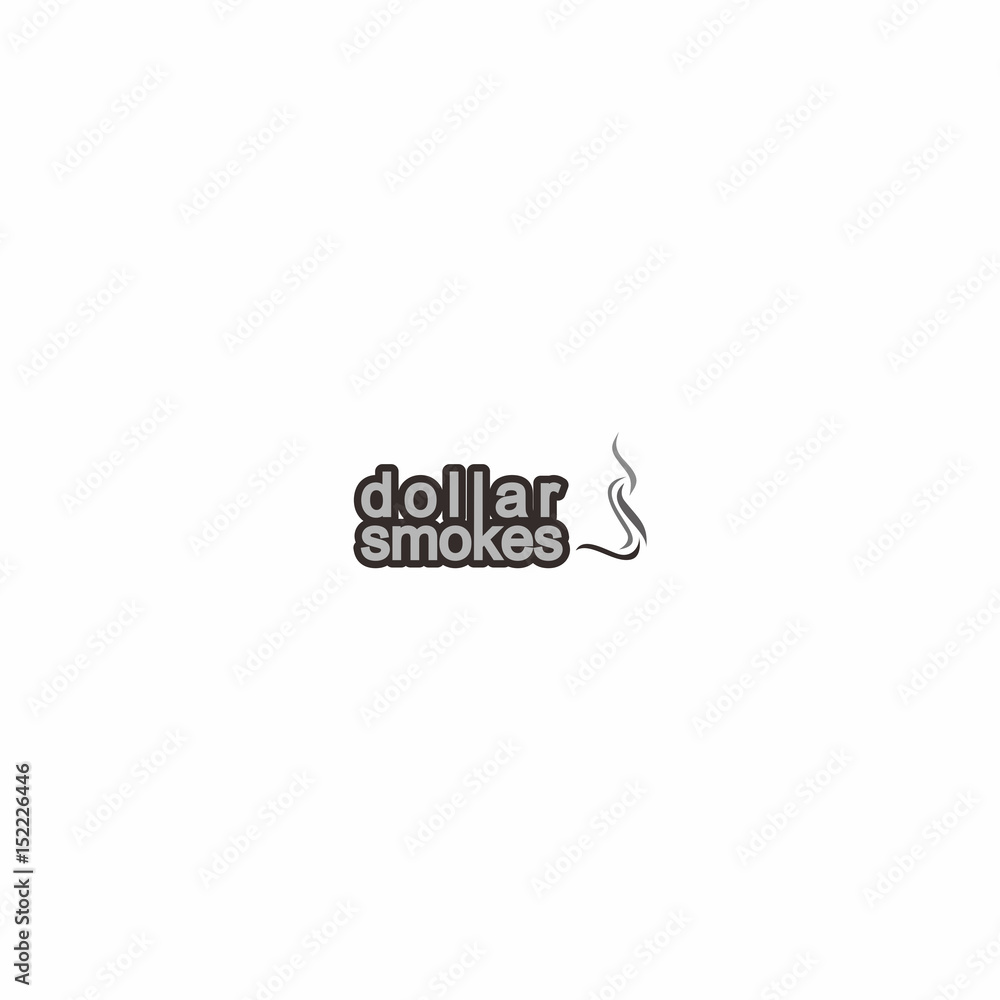 cigarette smoke element logo vector cigarette smoke element logo vector