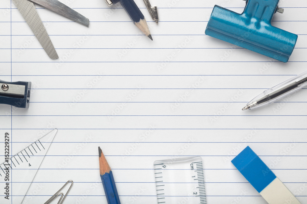 Stationery on writing paper Stationery on writing paper
