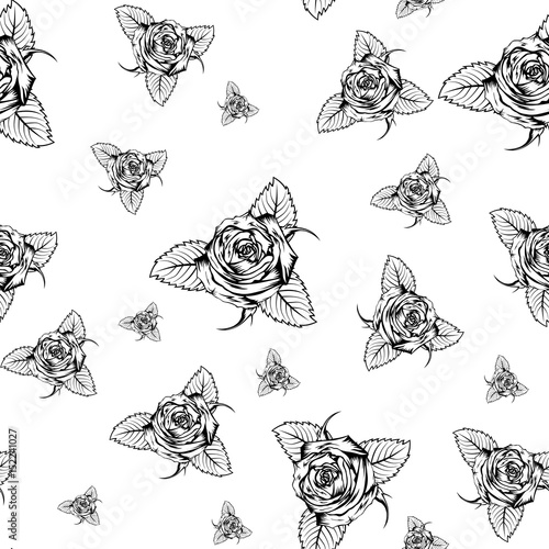 rose2 seamless pattern