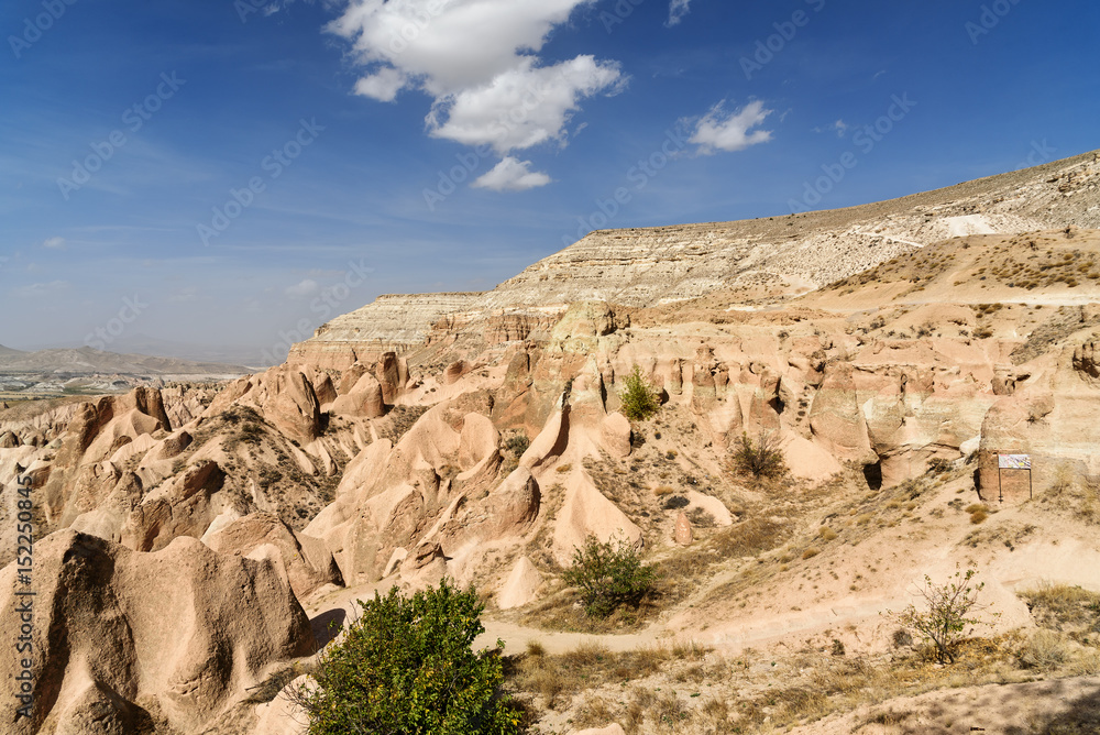 Red valley. Cappadocia. Turkey