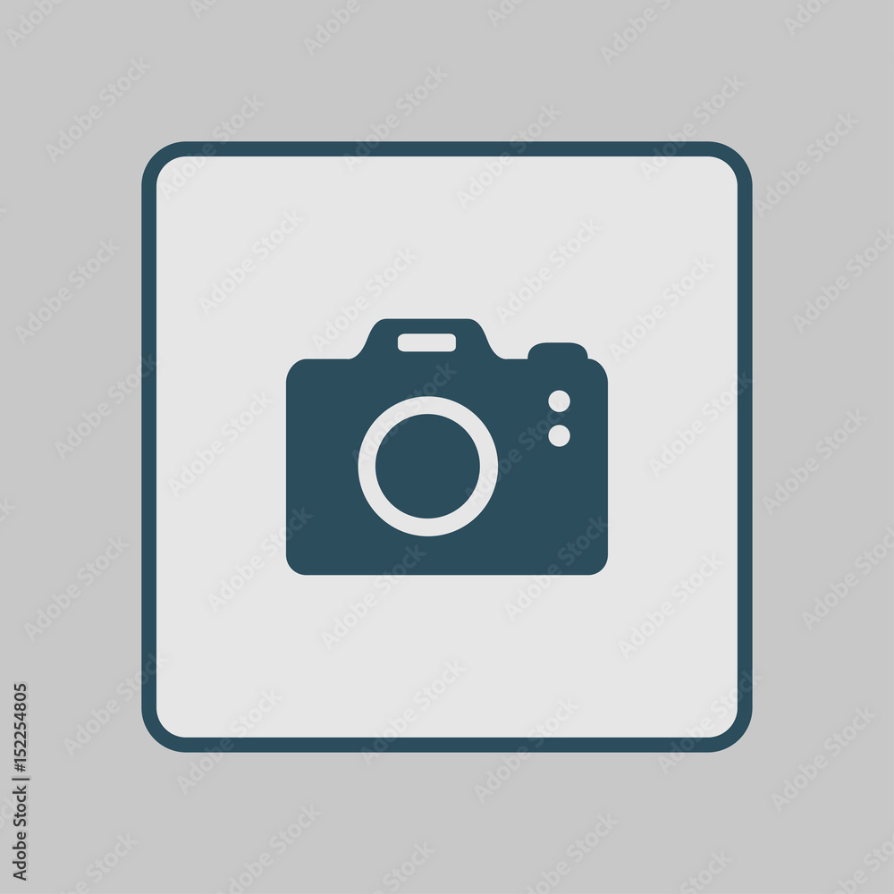 Photo camera symbol. DSLR camera sign icon. Digital camera. Flat design style. Photo camera symbol. DSLR camera sign icon. Digital camera. Flat design style.