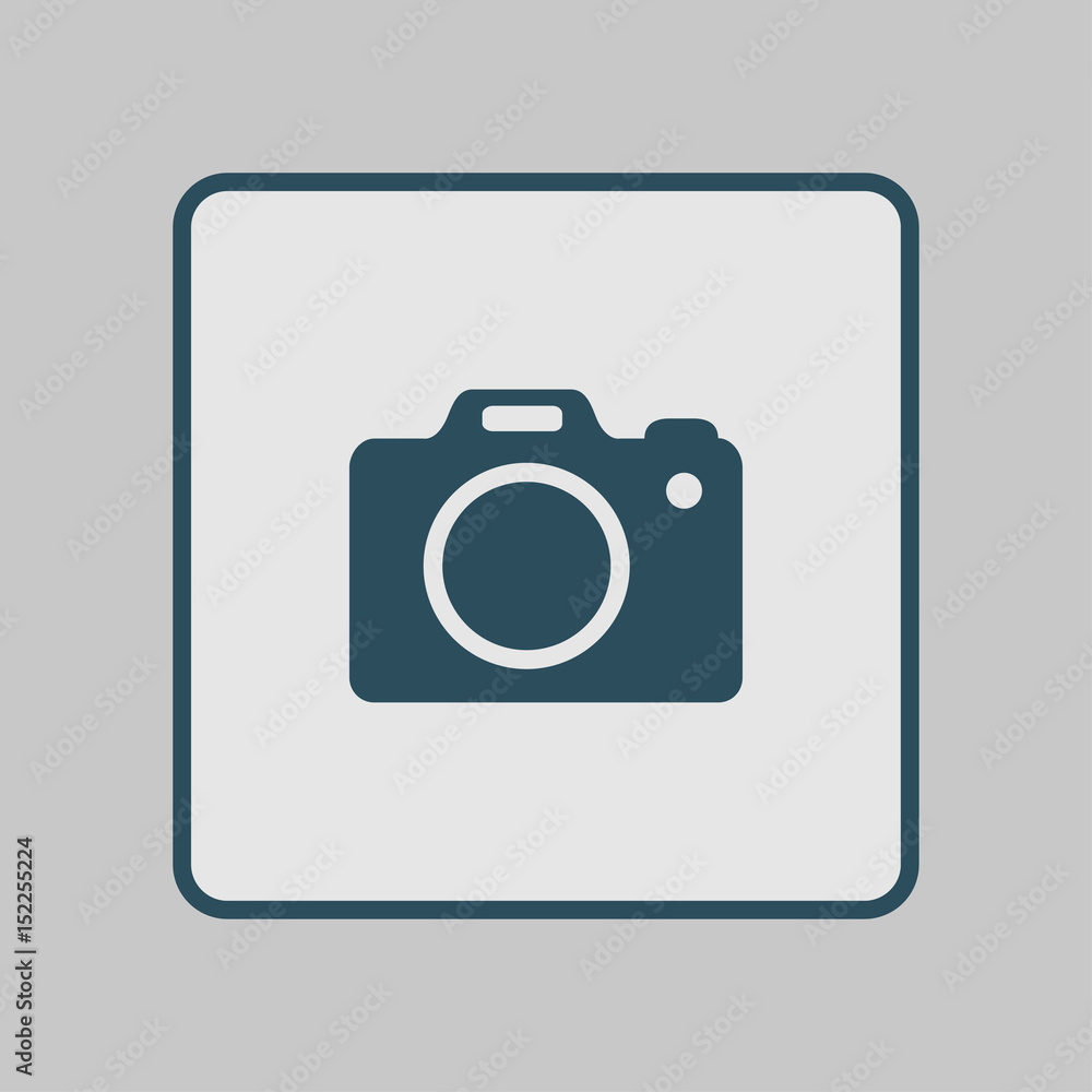 Photo camera symbol. DSLR camera sign icon. Digital camera. Flat design style. Photo camera symbol. DSLR camera sign icon. Digital camera. Flat design style.