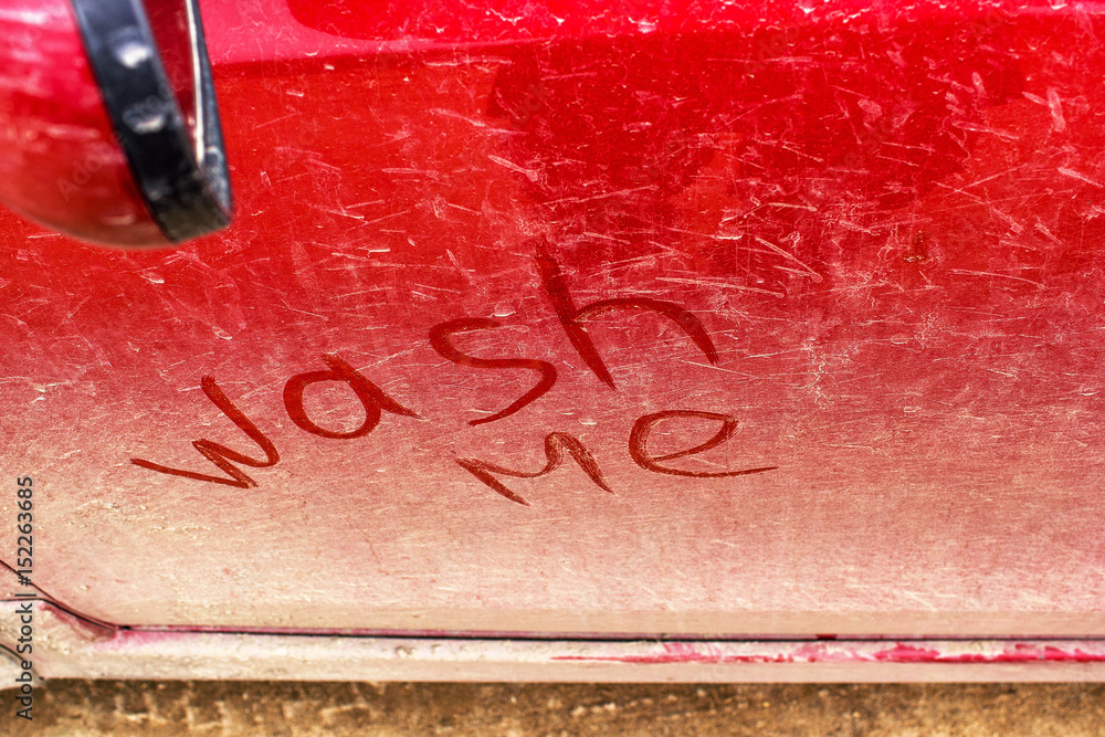 wash me