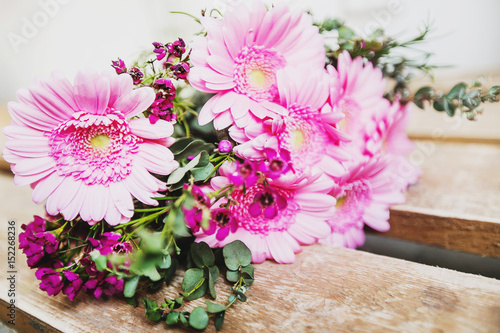 Wallpaper Mural Beautiful flowers in the background Torontodigital.ca