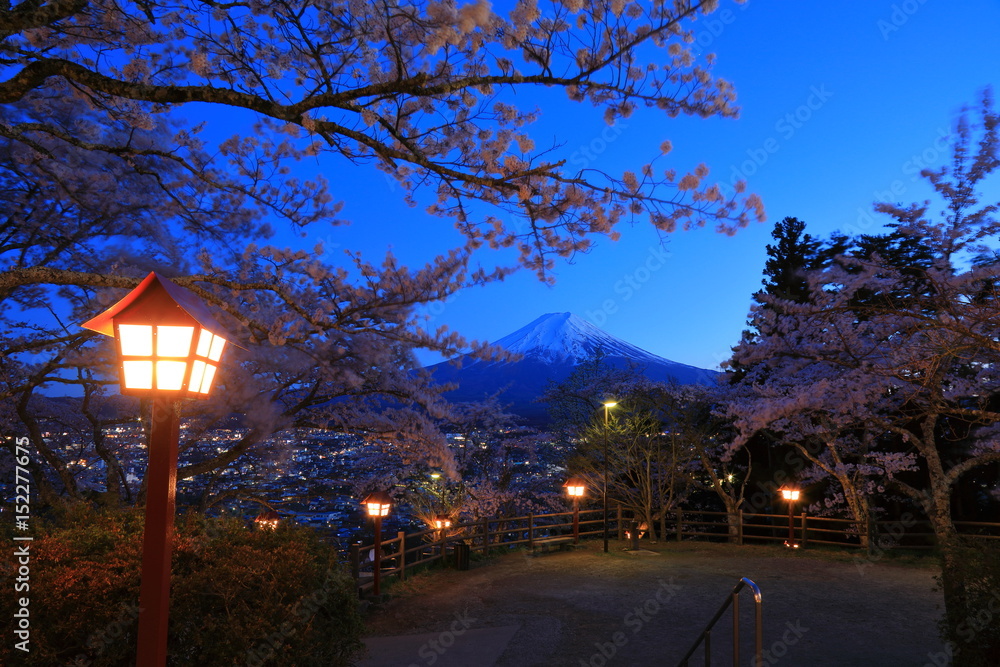 Fuji night view