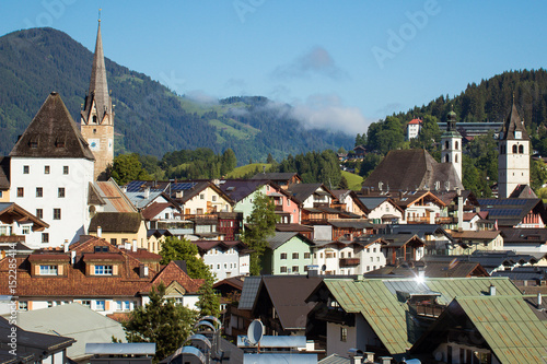 Rooftop view of Kitzbuhel Austria