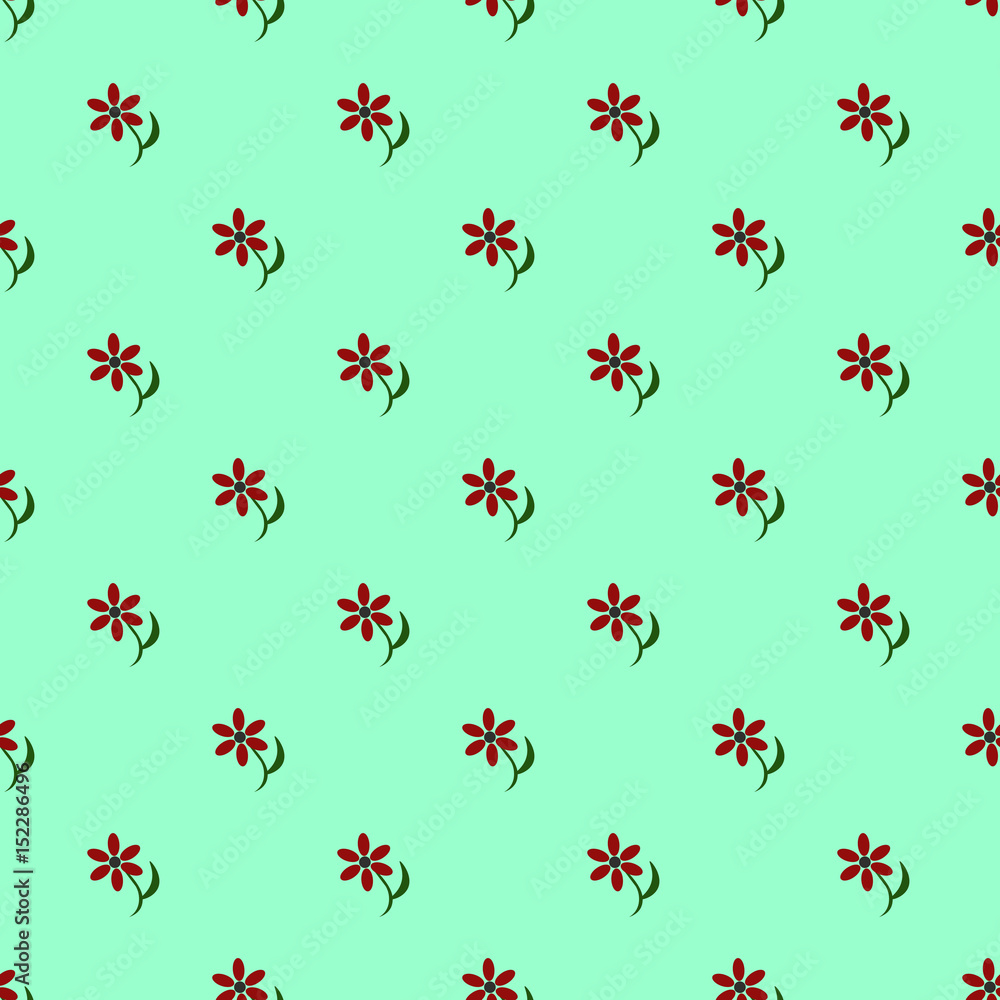 Flowers seamless pattern Flowers seamless pattern