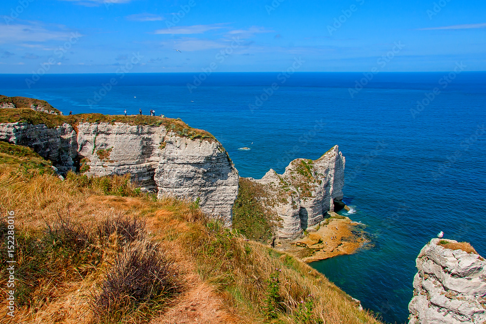 Limestone cliffs of Etretat