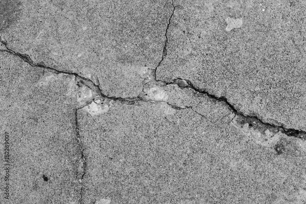 Obraz premium Crack cement texture background.