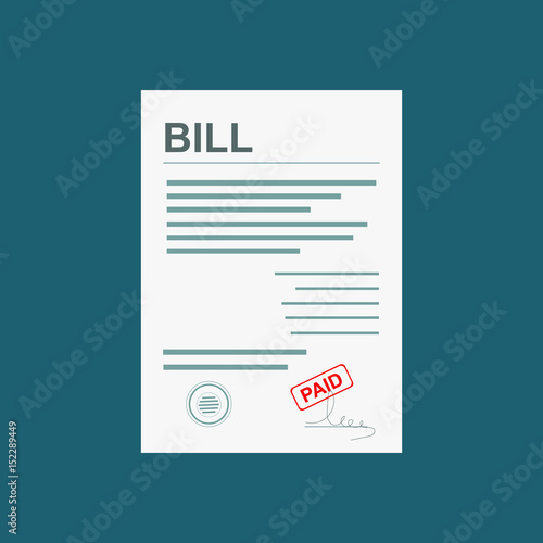 bill paid
