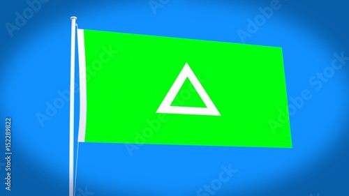 the flag of triangle Free Download the flag of triangle - GFXLoad