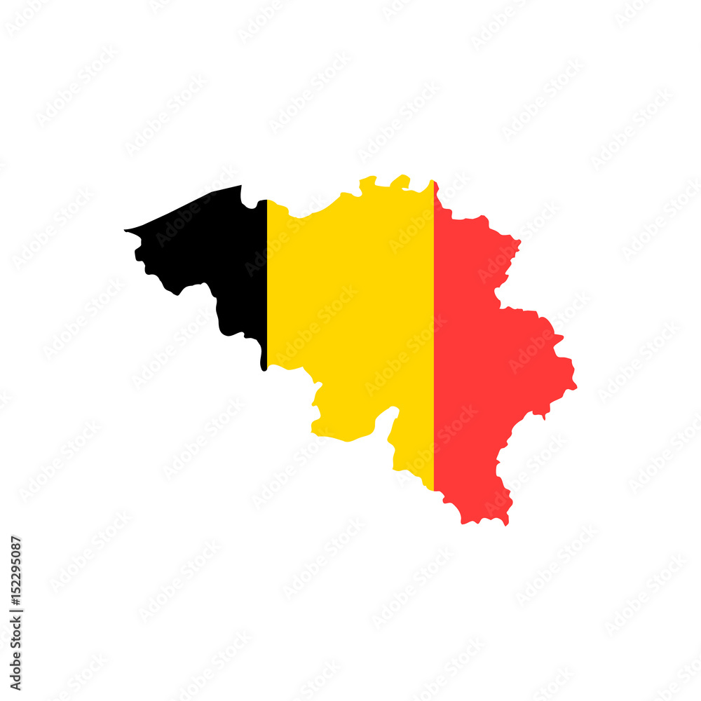 Belgium map