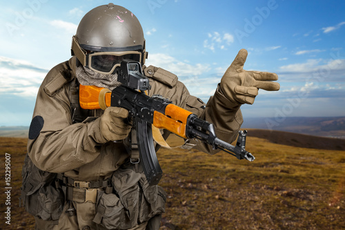Special force soldier © fotofabrika