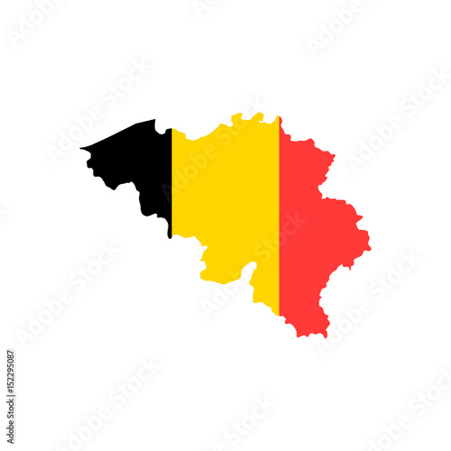 Belgium map