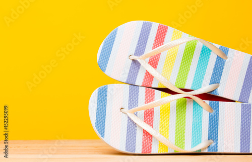 colorful sandals