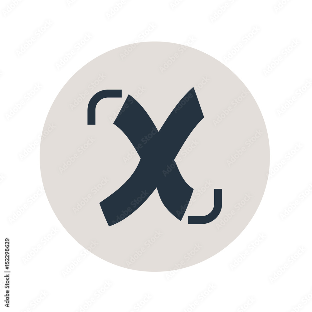 Obraz premium Logotipo seleccion en circulo gris