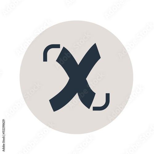 Logotipo seleccion en circulo gris