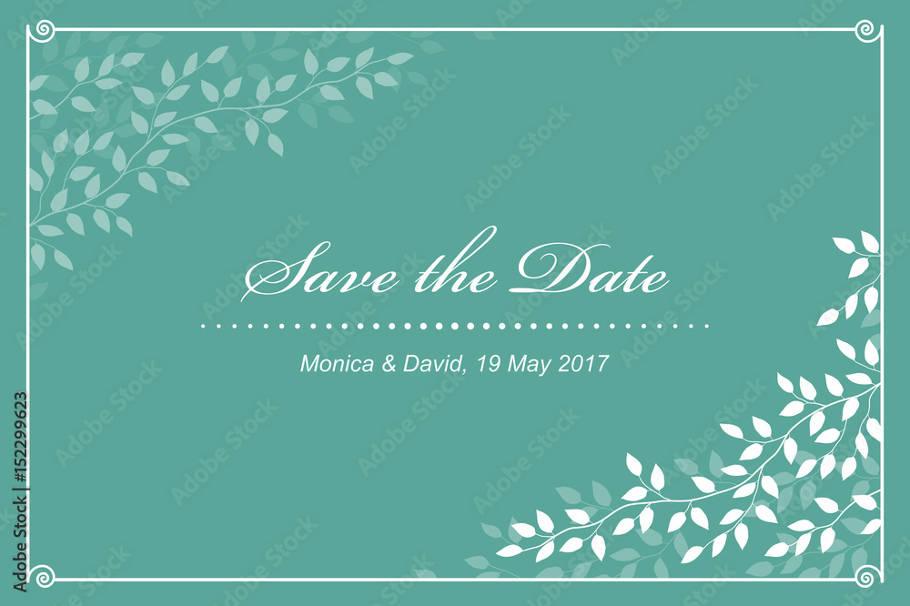 Obraz premium wedding invitation