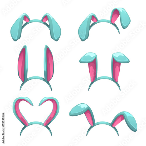 Funny bunny ears set.