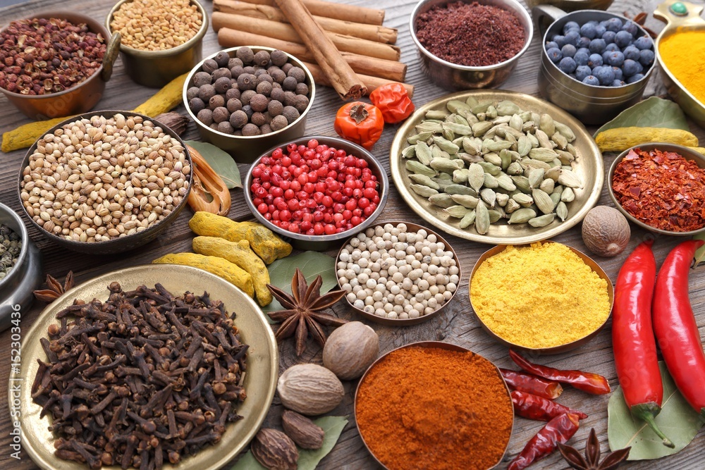 Herbs and spices. Herbs and spices.