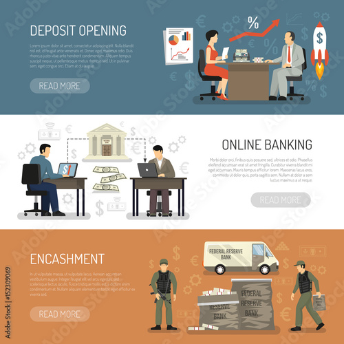 Bank Horizontal Banners