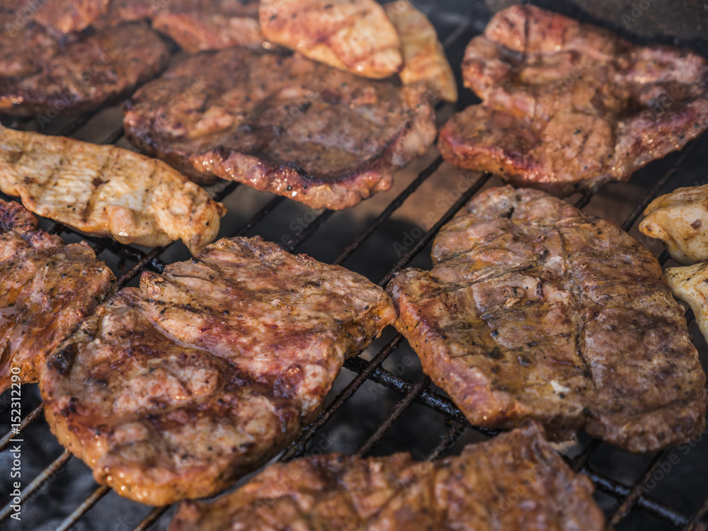 Grilled meat Grilled meat