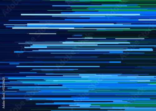 Abstract background with glitched horizontal stripes, stream lines. Concept of aesthetics of signal error.