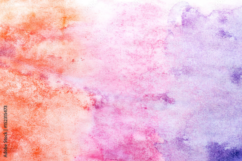 abstract painted colorful watercolor background