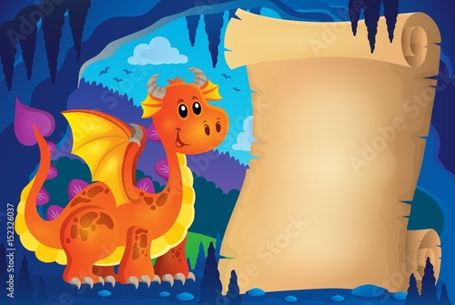 Parchment in fairy tale cave image 4