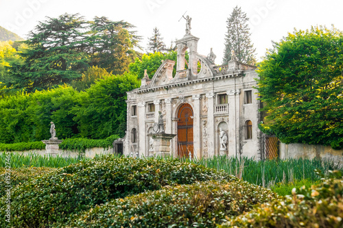 garden gate euganean hills padua Valsanzibio photo