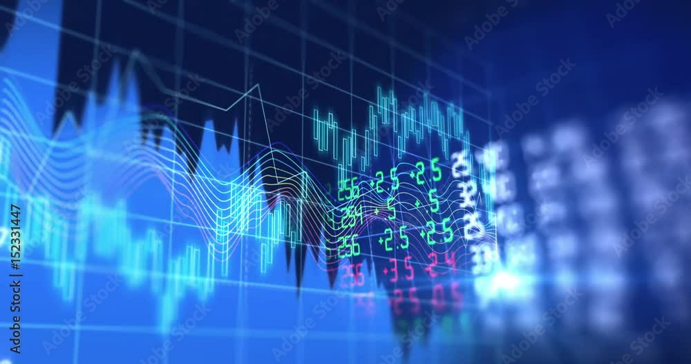 4k loopable financial chart and stock market bar chart for use as financial report and stock market presentation 4k loopable financial chart and stock market bar chart for use as financial report and stock market presentation