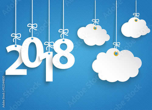 2018 Himmel mit Wolken
