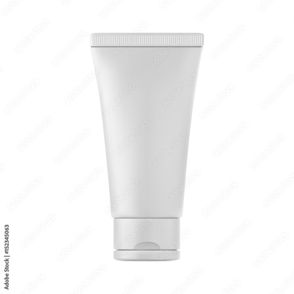 Isolated cream bottle Isolated cream bottle