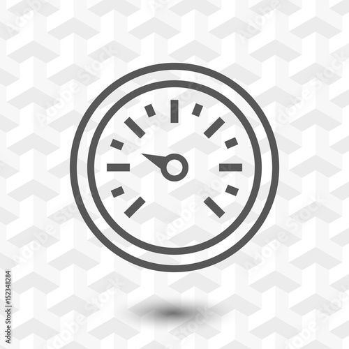 air pressure sensor icon stock vector illustration flat design