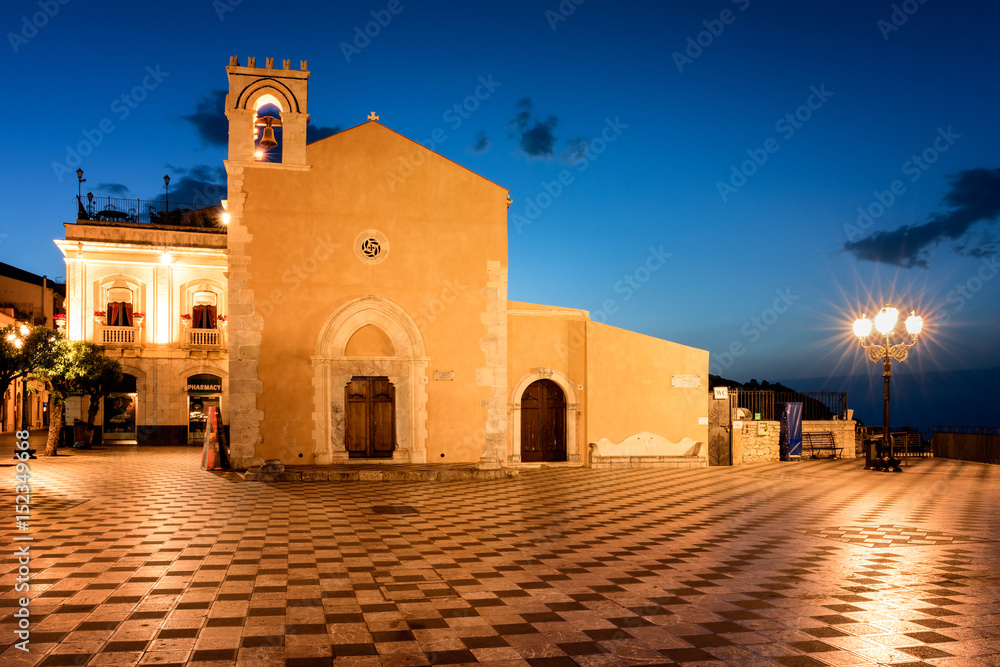 Taormina Church, Sicily