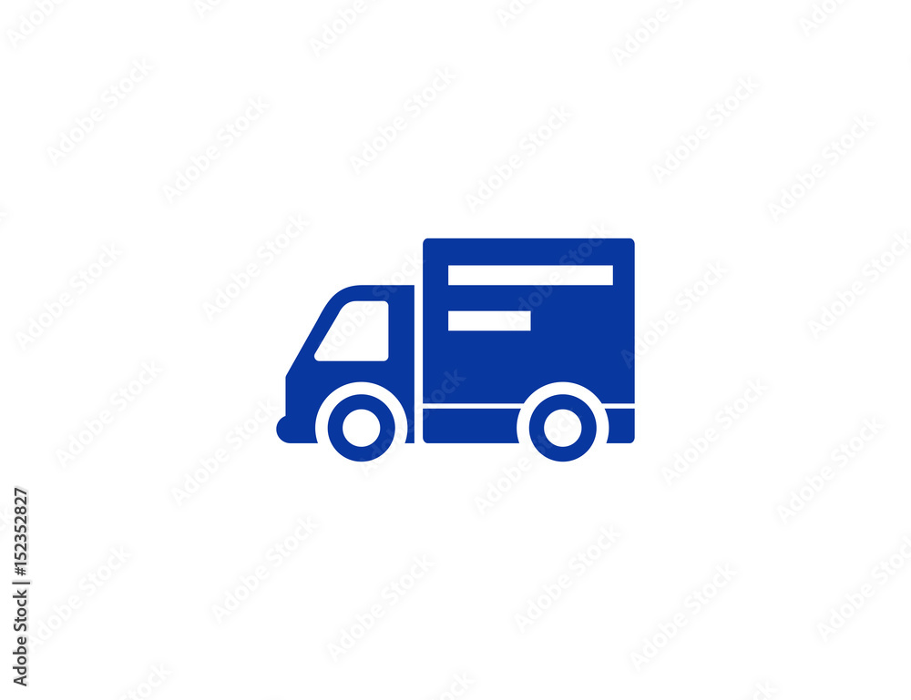 Flat vector truck road shipping transport Flat vector truck road shipping transport