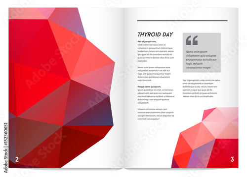World Thyroid Day. Thyroid Solidarity Day. Vector Illustration.