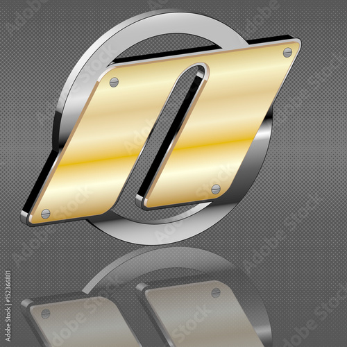 N Logo Gold 