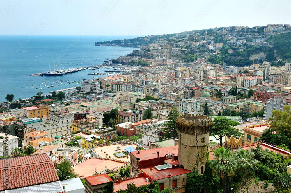 Naples panoramic view, Italy