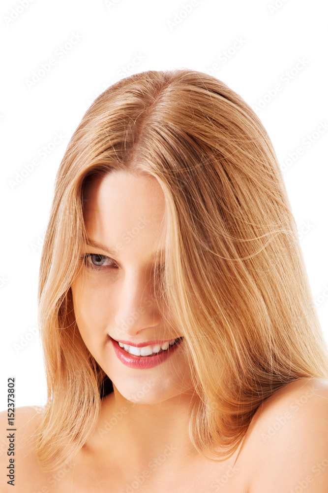 Spa woman faceportrait. Spa woman faceportrait.